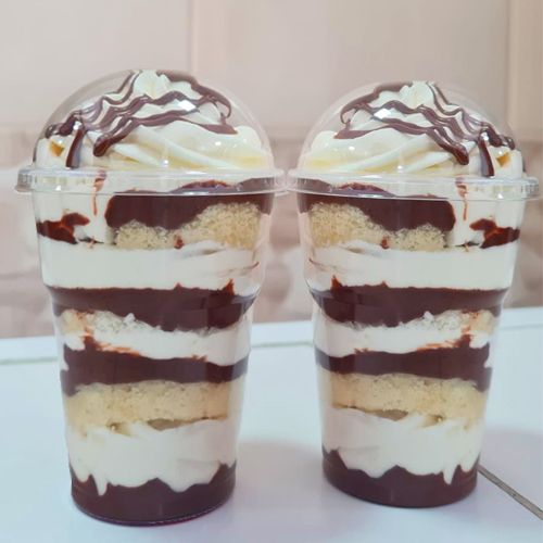 Bolo de Pote de Ninho com Nutella – R$10,00