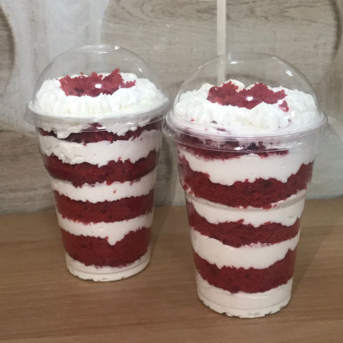 Bolo de Pote de Red Velvet – R$11,00